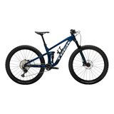 Bicicleta Trek Top Fuel 8 Cor Azul Mtb Full Nova Com Nf Fb
