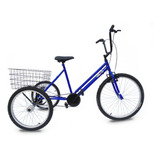 Bicicleta Triciclo Aro 26 - Super Luxo - 6 Opções De Cores