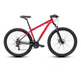 Bicicleta Tsw Mountain Bike Ride 2021 Aro 29 S-15.5 21v Freios De Disco Mecânico Câmbios Shimano Cor Vermelho/cinza