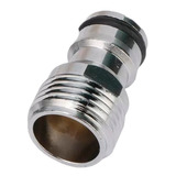 Bico Conector Macho 1/2 Metal Cromado P/ Engate Rapido 