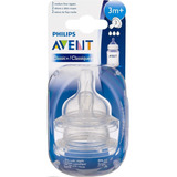 Bico De Mamadeira Clássica Anti-colic N. 03 C/2 - Scf633/27