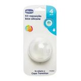 Bico De Silicone Reposição Copo Transition Cup 4m+ Chicco Cor Transparente