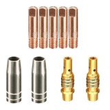 Bico Difusor Bocal Tocha Solda Mig 0.9mm 130 V8 15ak C/ Gás