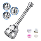 Bico Extensor De Torneira Cozinha Adaptador Flexível 360