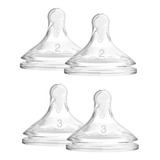 Bico Mamadeira 3m+ E 6m+ Dr Browns Boca Larga Fase 2 E 3 2u