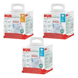 Bico Mamadeira Nuk Essence Smart Flow Com 2 Unid. Silicone
