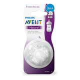 Bico Mamadeira Philips Avent Pétala Nº3 - 2 Unidades