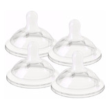 Bico Para Mamadeira Chicco New Step Up +6m Fluxo Rápido C/4