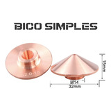 Bico Simples Raytools 32x15mm M14 Corte