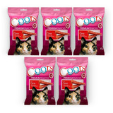 Bifinho Para Gatos Caats Sabor Carne 30g Com 5 Pacotes