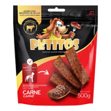 Bifinho Petitos P Cães Sabor Carne 500g Snacks Super Premium