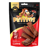 Bifinho Petitos Super Premium Cães Sabor Carne 60g