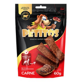Bifinho Petitos Super Premium Petisco Para Cães Carne 60g