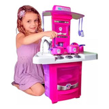 Big Cozinha Infantil Completa Menina Fogãozinho