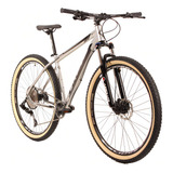 Bike First Aro 29 12v Freios Hidráulicos Suspensão C/ Trava Cor Prata/preto - Smitt Upy Tamanho Do Quadro 15,5