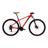 Bike Mtb Groove Hype 10 21v Shimano Laranja / Vermelho
