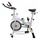 Bike Spinning Ergométrica Bicicleta Profissional C/regulagem Cor Branco