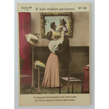 Bilhete Postal Antigo Casal Romântico Cód. 54