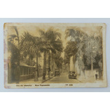 Bilhete Postal Antigo Rua Paysandú Rio De Janeiro Cód. 148