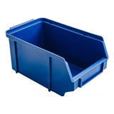 Bin Organiza Gaveteiro Parafusos Prateleira Nº 5 15 Pçs Azul