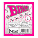 Bingo Rosa 100 Folha 15 Un