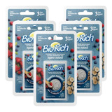 Bio Rich Fermento Lácteo 5 Cartelas Com 3 Sachês