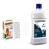 Biodex 20 Comprimidos + Shampoo Clorexedina