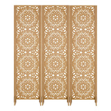 Biombo 3 Folha Sem Dobradiça Divisor Ambiente Madeira Mdf M1