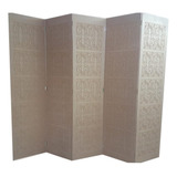 Biombo Com 5 Pétalas Cru Mdf 9 Mm Casamento Decoração