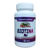 Biotina 60 Cápsulas - Saúda Da Pele, Cabelos E Unhas