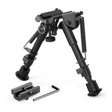 Bipé Hunter Ajustável Preto Alumínio 14-21cm Avb Jbd-1