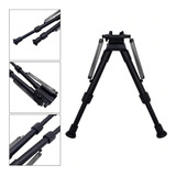 Bipé Tático Abs Retrátil 20-22mm Polímero Paintball Airsoft