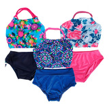 Biquini Bikini Infantil , Infanto Juvenil Estampado
