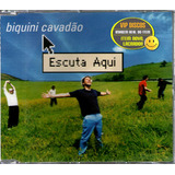 Biquini Cavadão Cd Single Escuta Aqui Original Lacrado Raro!