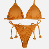 Biquini Cortininha Empina Bumbum Bojo Removível Beach Gloss