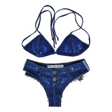 Biquini Panicat Cortininha Moda Praia Verão 2019 Shb36d