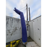 Biruta Canudo Azul 4mts Incluso Exaustor 110v/220v Seletor