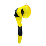 Biruta Windsock Amarelo E Preto 45cm Aeroind