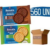 Biscoito Amanteigado Chocolate Coco Sache Renata Atacado 560