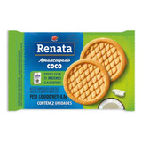 Biscoito Amanteigado Coco Sache Individual Renata- 560 Und