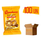 Biscoito Amanteigado Gotas De Chocolate Bauducco Sache 100 U