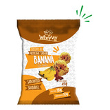 Biscoito Banana Fit 45g Wheyviv Sem