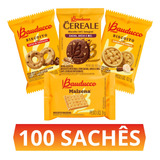 Biscoito Bauducco Sabores Sortidos Caixa Com 100 Sachês