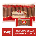 Biscoito Belga Caramel Biscuits, 25 Bolachas