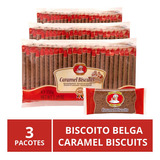 Biscoito Belga Caramel Biscuits, 75 Bolachas