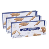 Biscoito Belga Jules Destrooper Almond Thins 100g (3x)