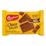 Biscoito Chocolate Ao Leite Bauducco Choco Biscuit Pacote 36g