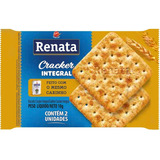 Biscoito Cream Cracker Integral Renata Sache
