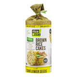 Biscoito De Arroz Integral Sementes De Girassol Rice Up Pacote 120g