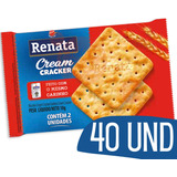 Biscoito Em Sache Cream Cracker Renata Bolacha - 40 Un